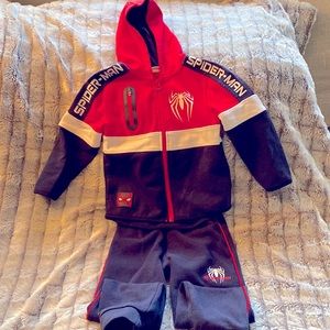 Marvel Spider-Man Sweatsuit Boys 4T